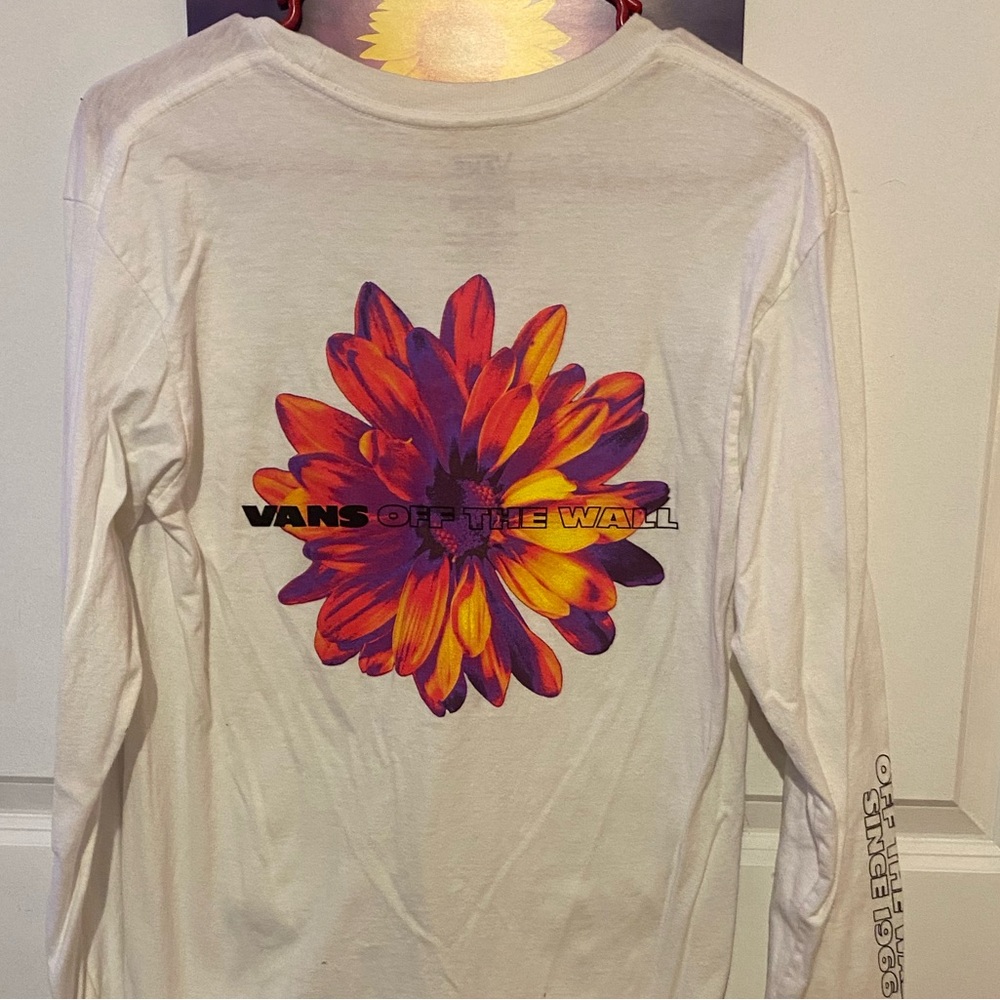 Vans flower long sleeve